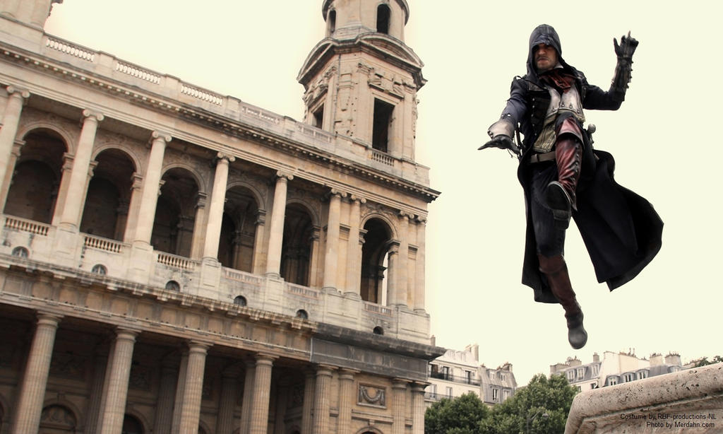 ACU - Jumping at Saint Sulpice... by RBF-productions-NL