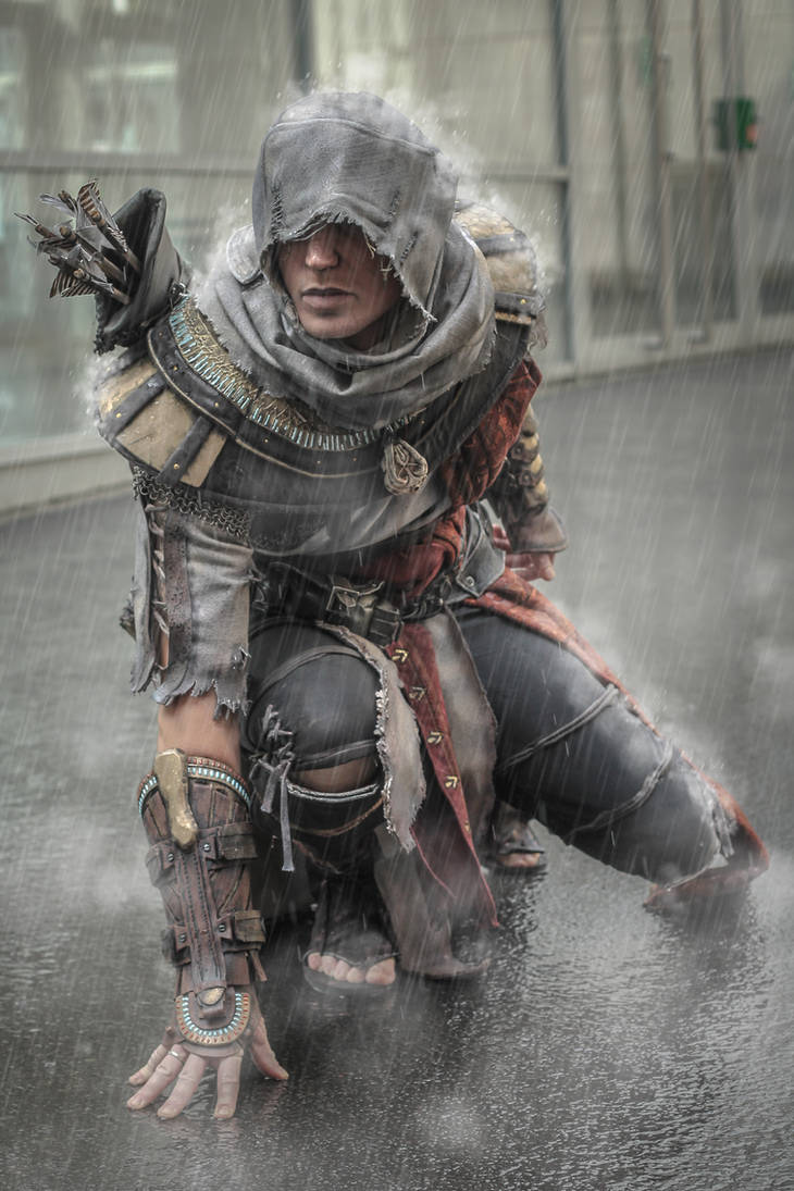 Ac Origins - Bayek out of the Animus - cosplay by RBF-productions-NL