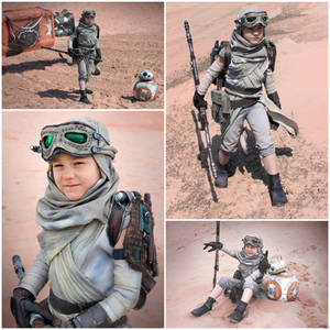 Star Wars - Rey kid cosplay