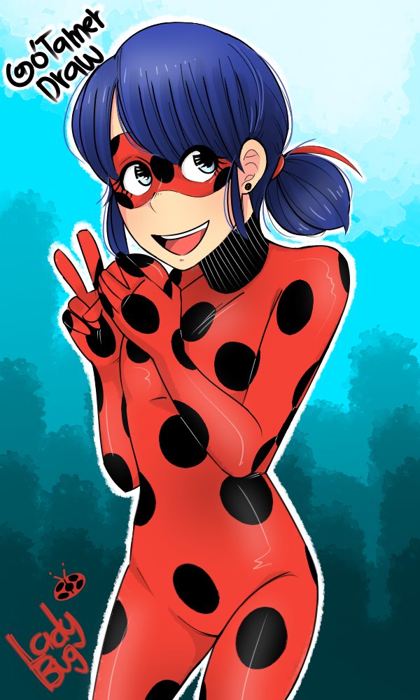 Miraculous ladybug fanart ladybug by Otamerdraw on DeviantArt