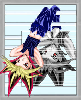 Yami no Yuugi upside down