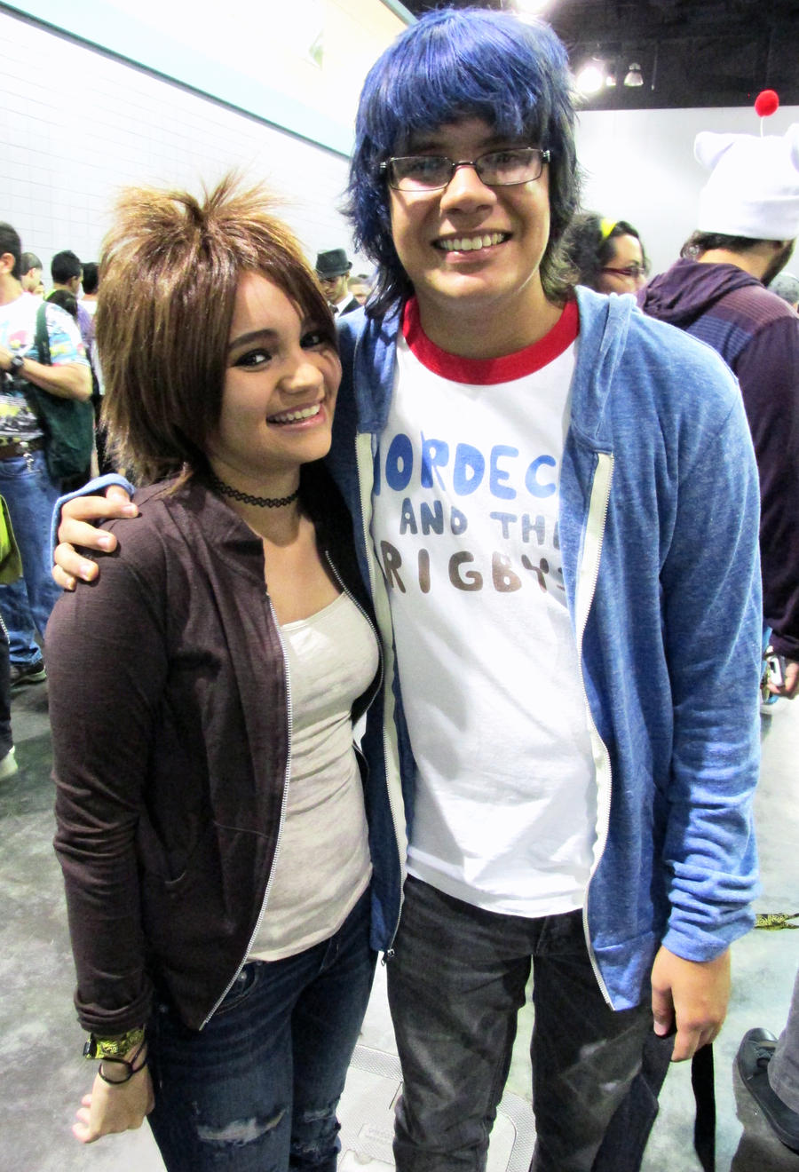 Mordecai and the Female Rigby. by ShiteruSASU09 on DeviantArt