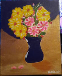 Vase with flowers 