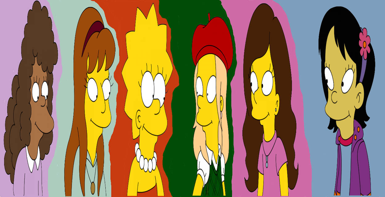 Springfield Girls Poster by the-lisa-anon on DeviantArt