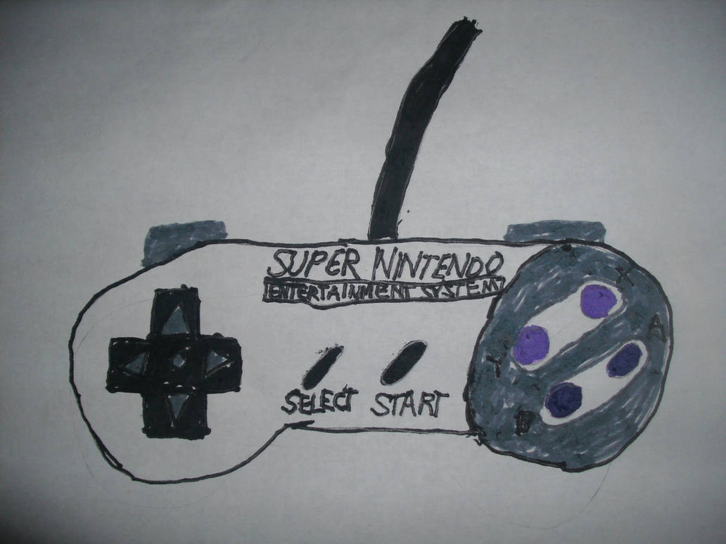 Super Nintedo Controller by LouisEugenioJR1990 on DeviantArt