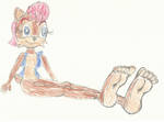 Sally Acorn Foot Tease by LouisEugenioJR1990