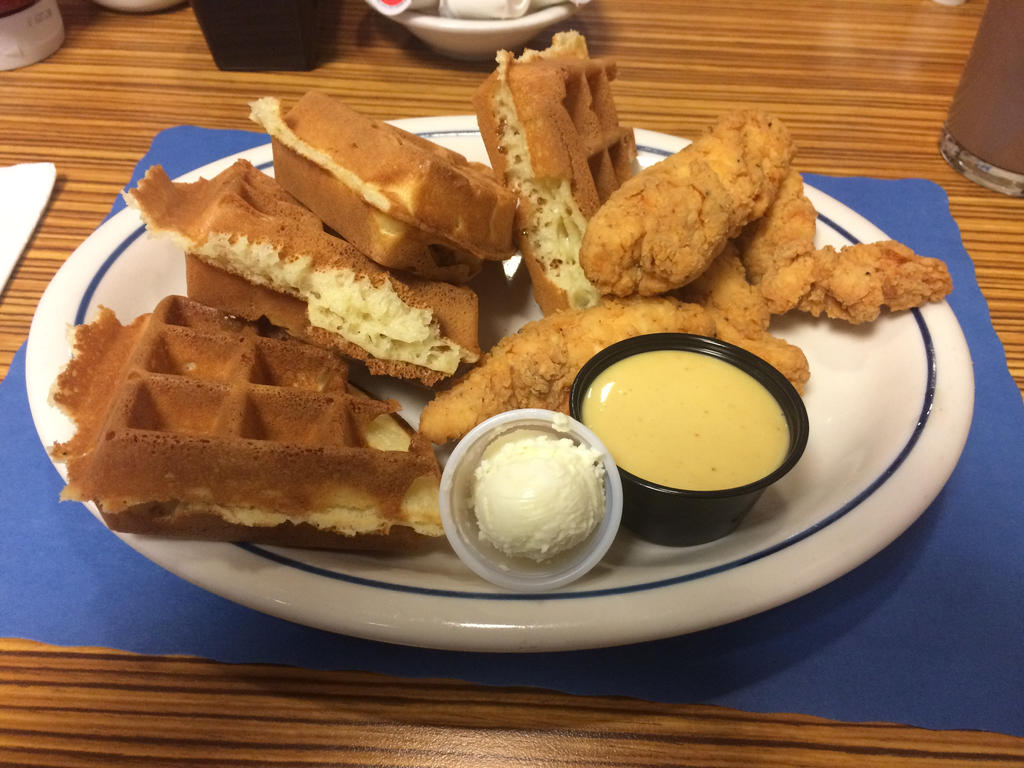 Ihop Chicken And Waffles By Louiseugeniojr On Deviantart Ihop Chicken And Waffles By Louiseugeniojr On Deviantart