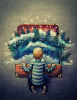 Suitcase Forest