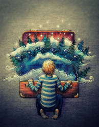 Suitcase Forest