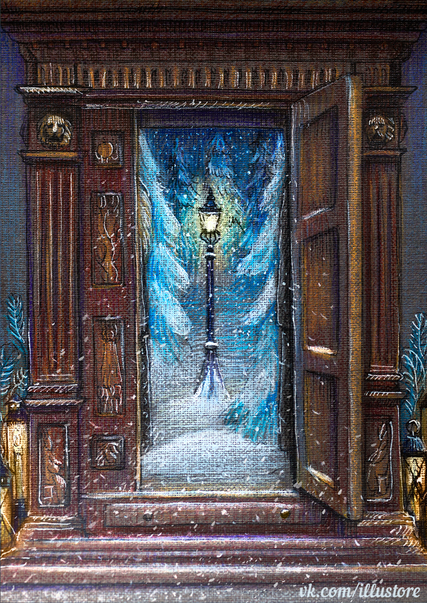 Narnia Christmas Card