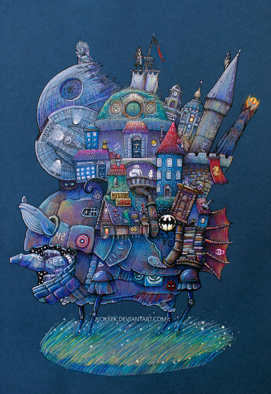 Fandom Moving Castle by nokeek