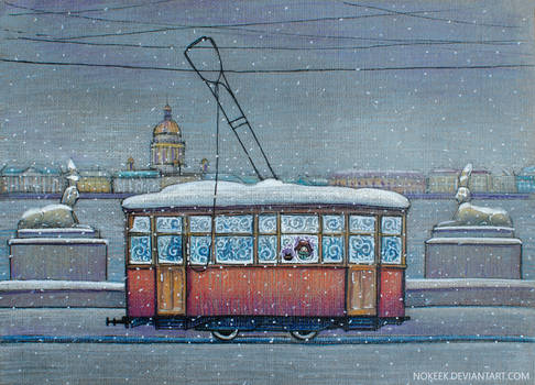 Winter Tram