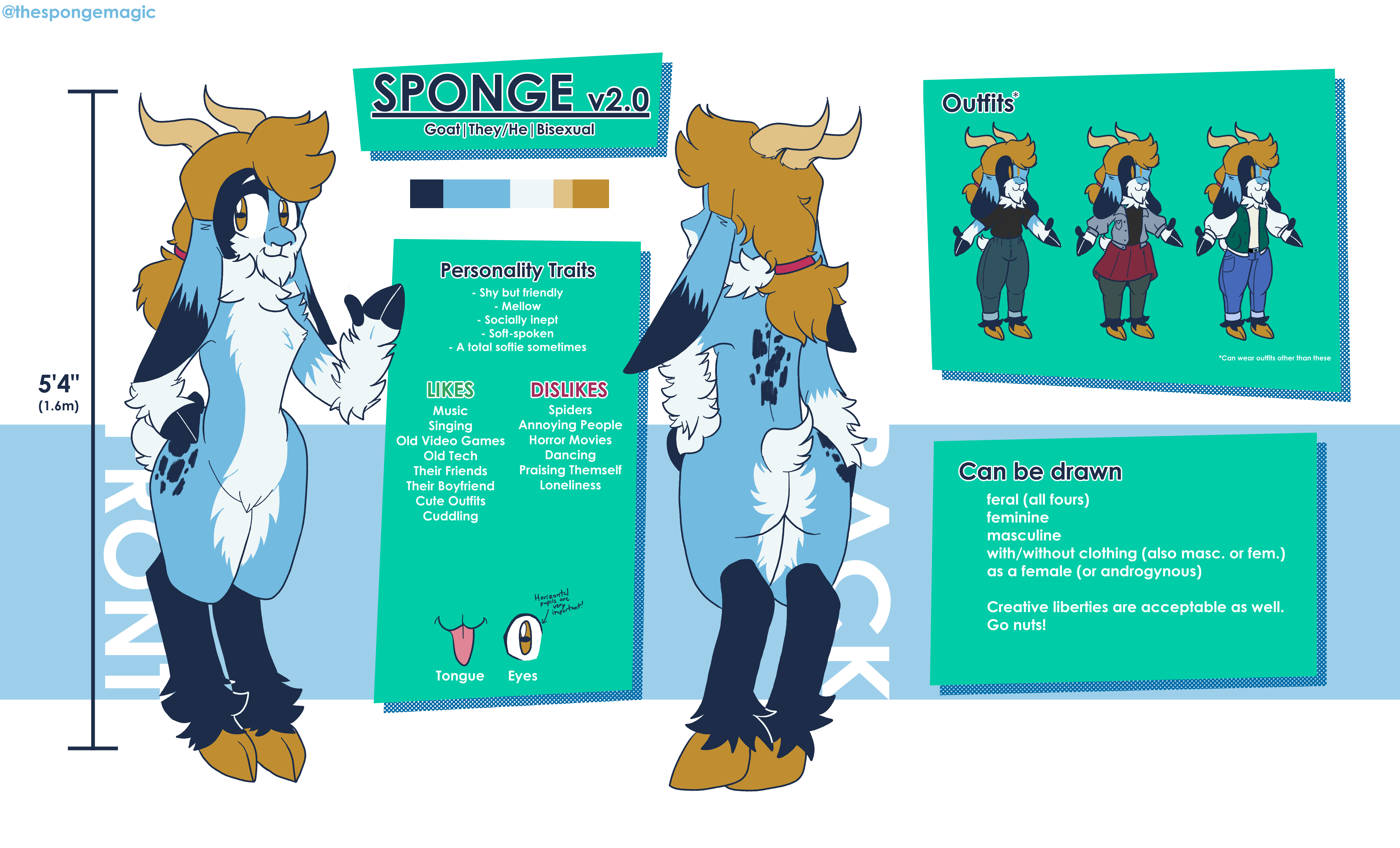 Sso Sponge Sponge Reference Sheet v2 by spongemagicarchive on DeviantArt