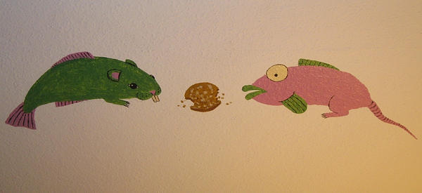 Fischratte und Rattenfisch (Fish rat and rat fish)