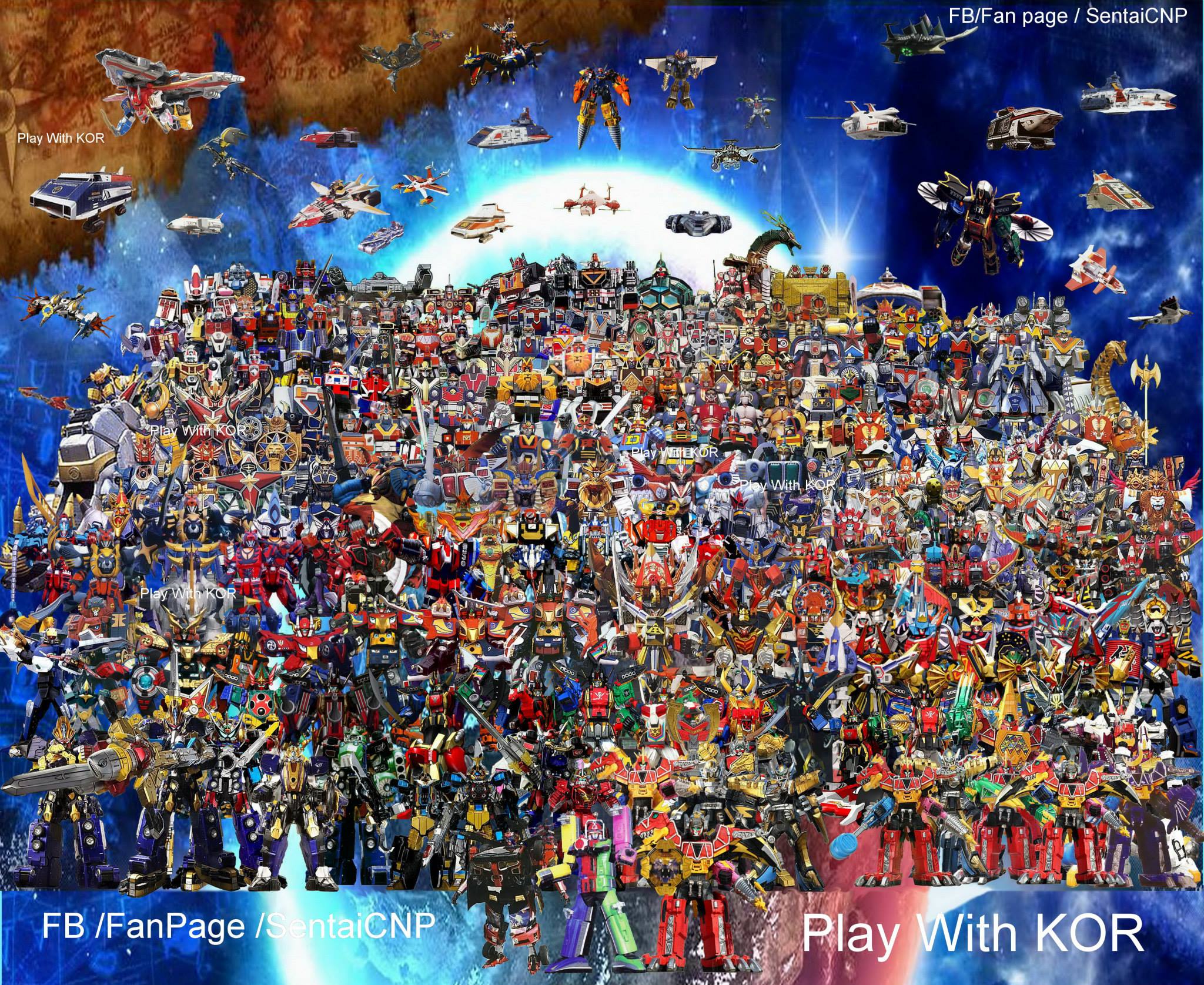 All Super Sentai Robo Goranger-ToQger by PlayWithKOR on DeviantArt