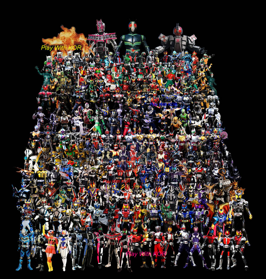 All Kamen Rider - Decade by PlayWithKOR on DeviantArt