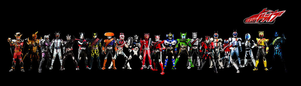 Kamen Rider Drive : All Rider by PlayWithKOR on DeviantArt