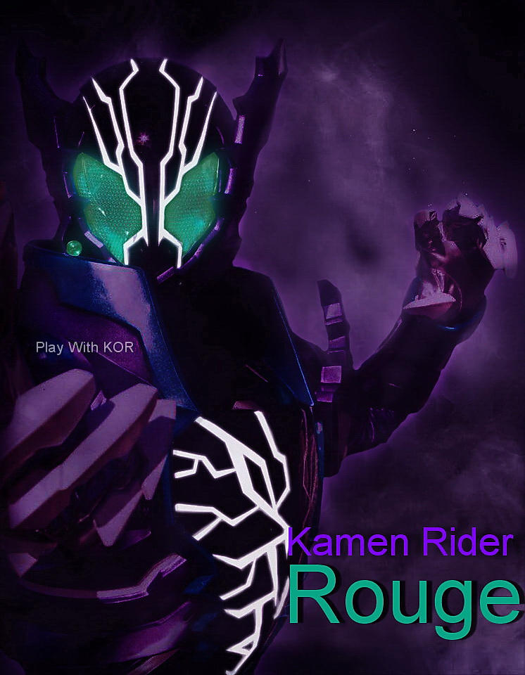 Kamen Riider Rouge Kamen Rider Rouge by PlayWithKOR on DeviantArt