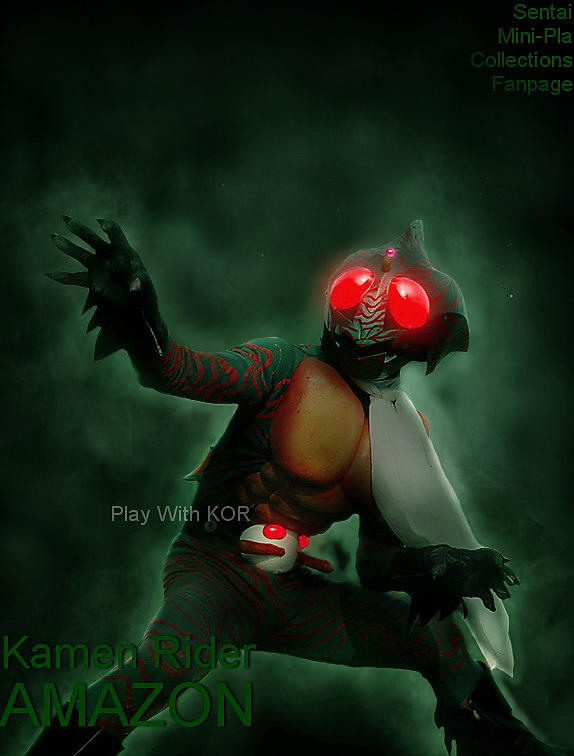 Kamen Rider Amazon smc by PlayWithKOR on DeviantArt