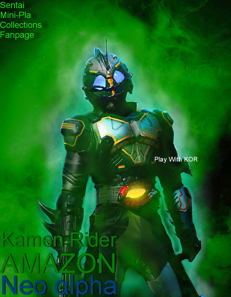 Kamen Rider Amazons Neo Alpha by PlayWithKOR on DeviantArt