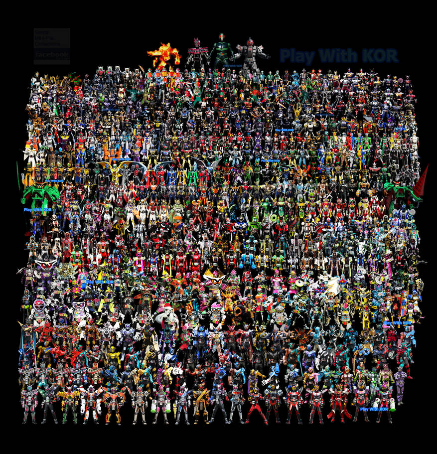 Mask Rider Versions All Masked Rider Showa1971-Hesei2018 by PlayWithKOR on DeviantArt