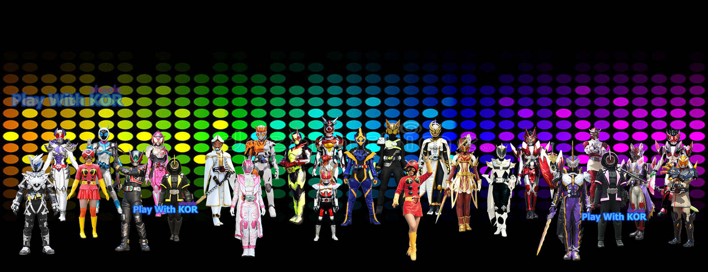 Female Kamen Riders by PlayWithKOR on DeviantArt