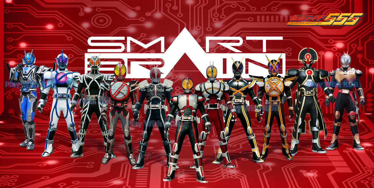 Kamen Rider Faiz-All Riders by PlayWithKOR on DeviantArt