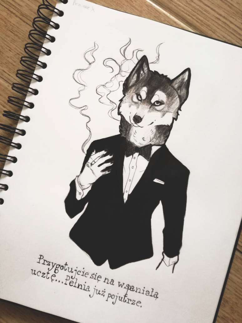 Wolf in Suit by Timka-chan on DeviantArt