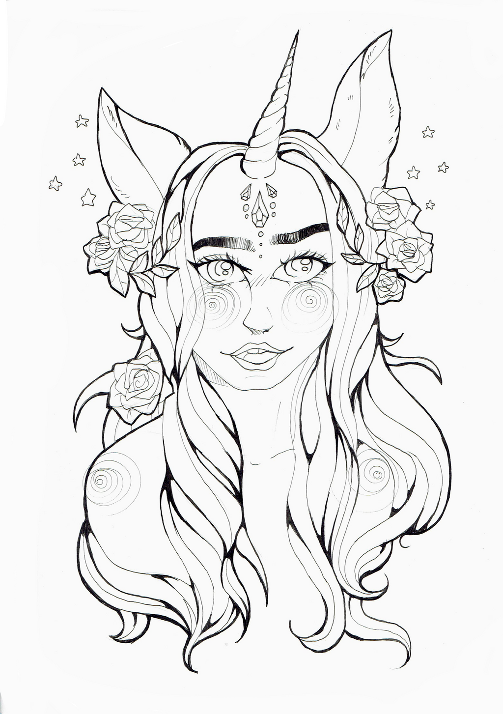 Unicorn Kolorowanka by Timka-chan on DeviantArt