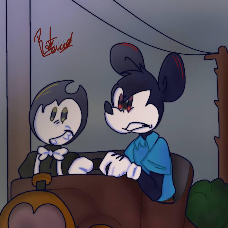 Bend Mouse BendyMouse. by SuicideMouseaa on DeviantArt