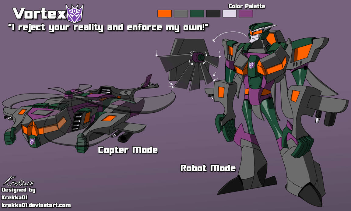 TFA Vortex revision by Krekka01 on DeviantArt