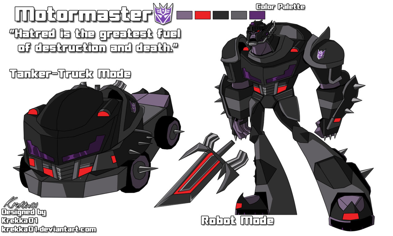 TFA Motormaster by Krekka01 on DeviantArt