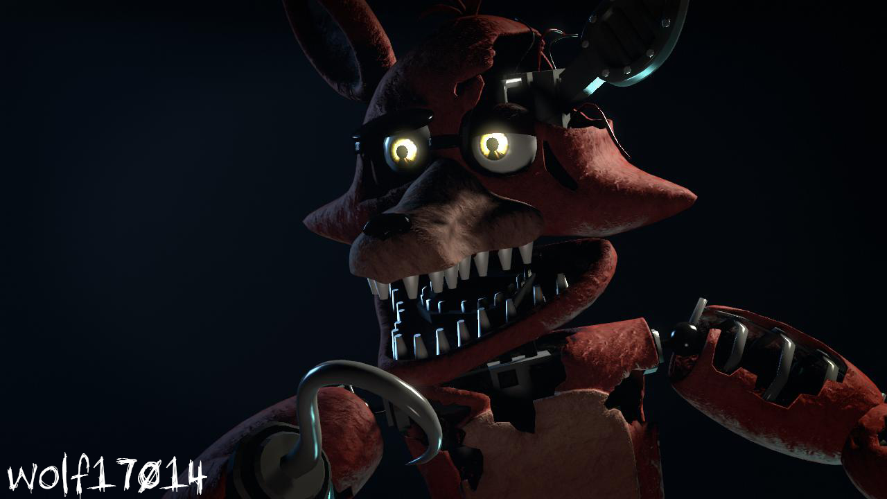 FNAF/SFM) Withered Foxy Full Body by happyfeetpo on DeviantArt