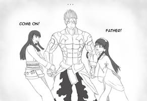 Asura and his baby girls