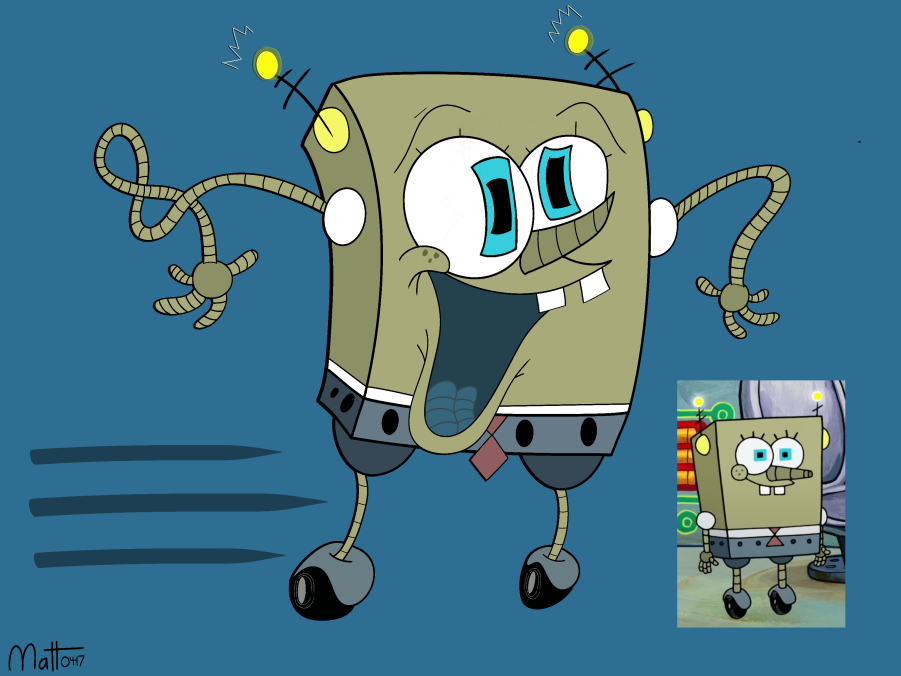 Alphabet Lore H in SpongeBob style by BluShneki522 on DeviantArt