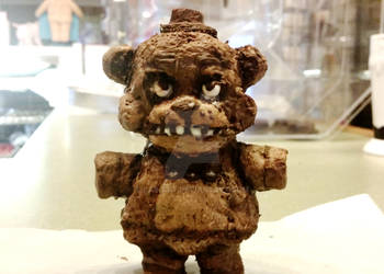 Freddy Fazbear Chocolate Sculpture