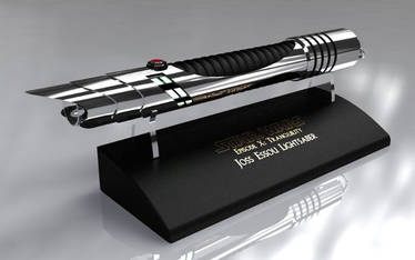 Zino's black lightsaber hilt