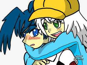 Cardfight Vanguard Couple Aichi and Hikari