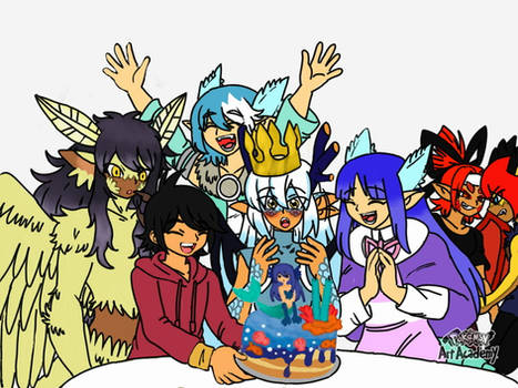 Tia birthday drawing