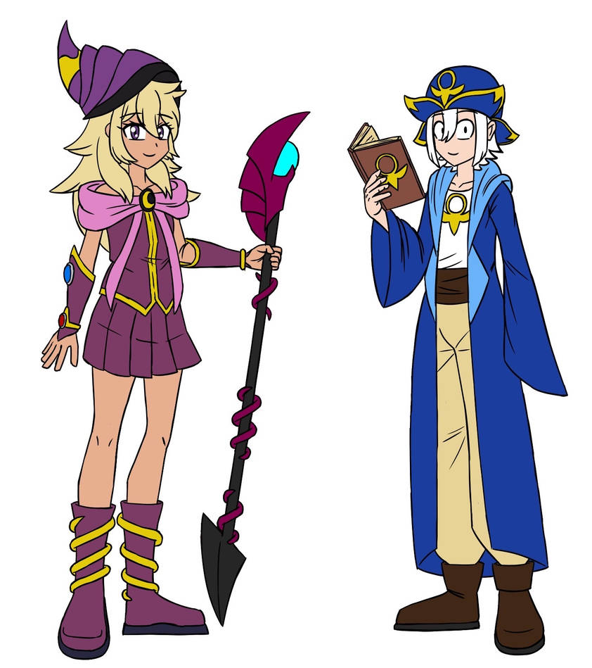 Mana and Senzai by cardfightvanguard62 on DeviantArt