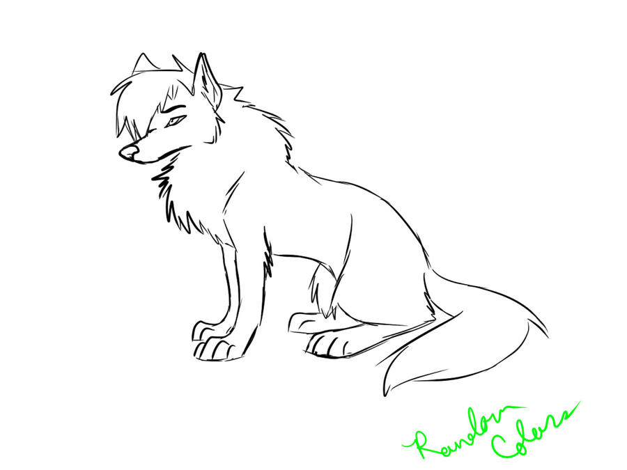 88 Collections Coloring Pages Of Anime Wolves Best