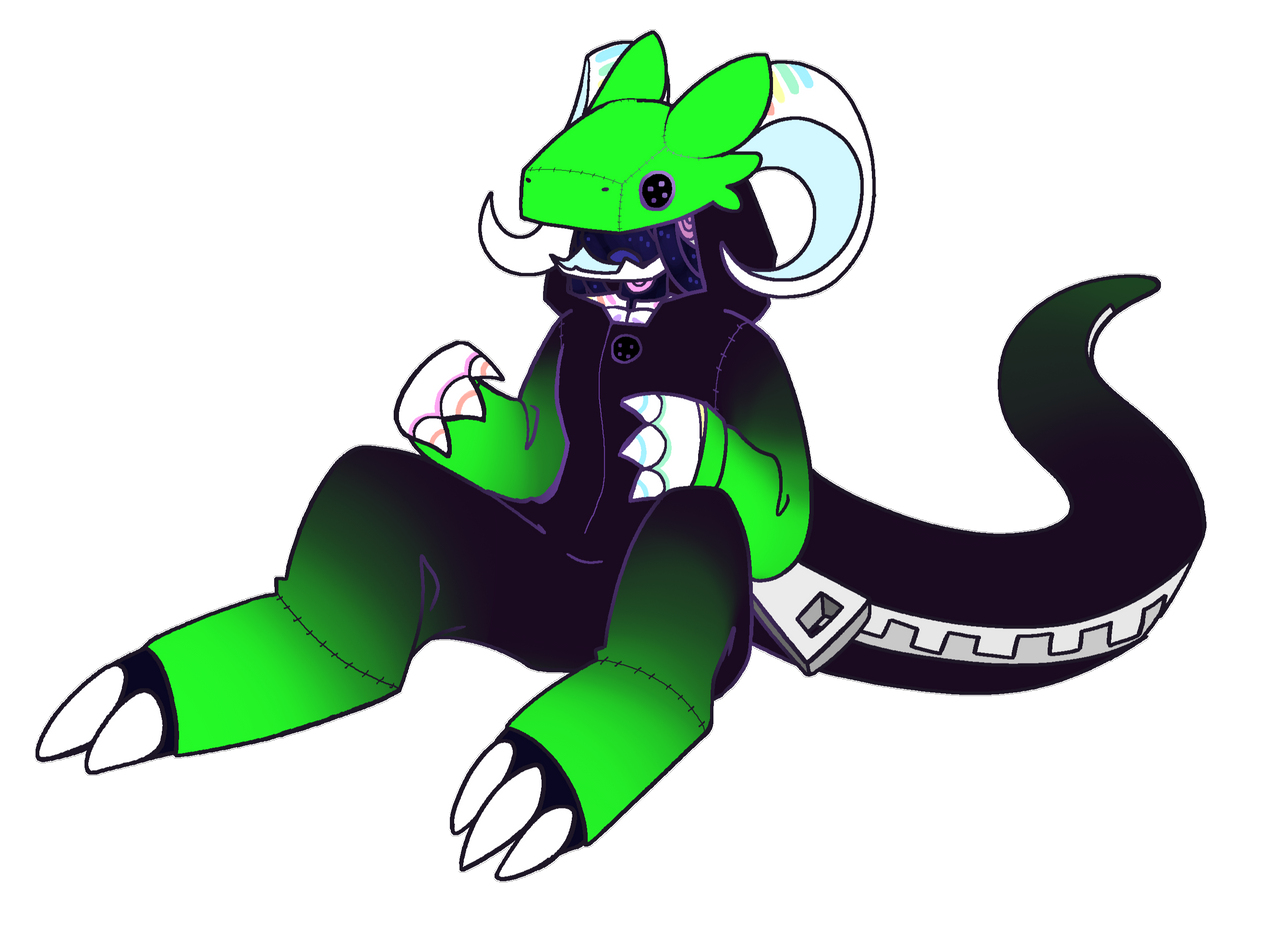 green lizor (skire costume prompt 1)