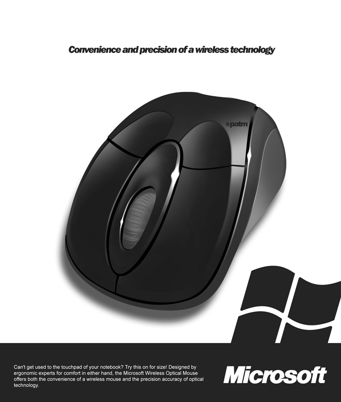 PC mouse illustration