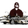 Eazy-E and two lowriders