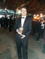 Me and the BAFTA we won!