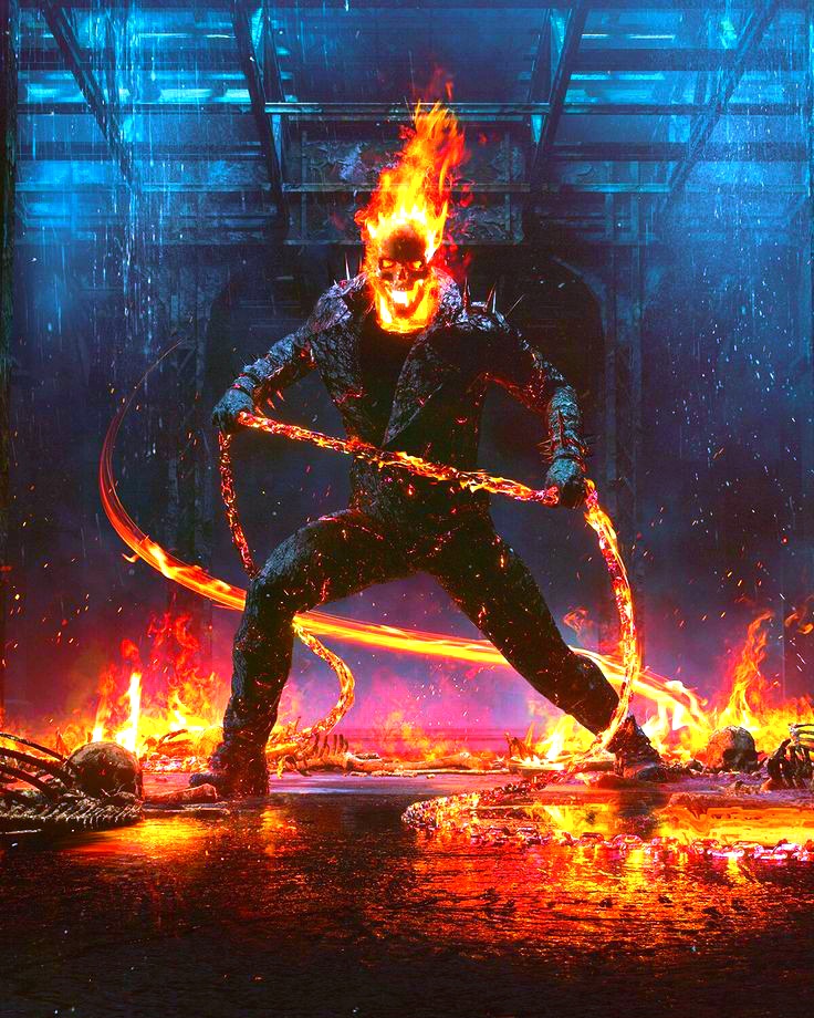 Ghost Rider: (Johnny Blaze) by NostalgicSUPERFAN on DeviantArt