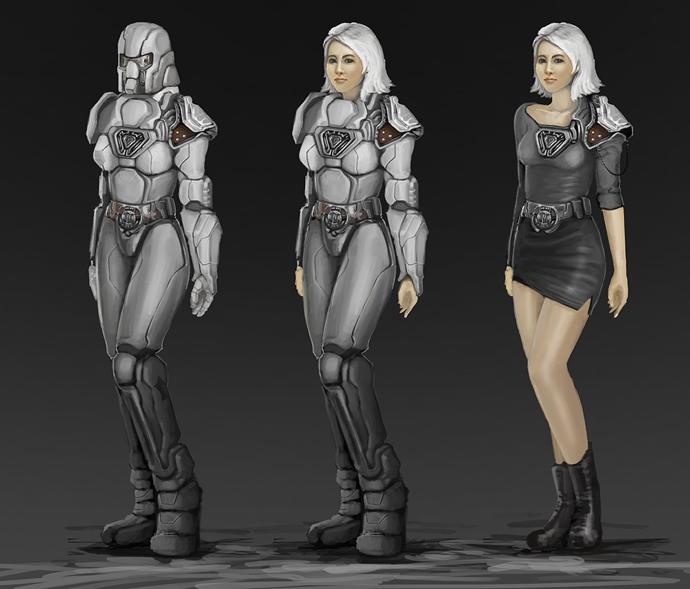 Female char concept 1