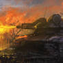 Daily spitpaint - Flamethrower tank