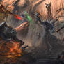 Diablo 3 ReaperOfSouls fanart - All Against Death