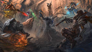 Diablo 3 ReaperOfSouls fanart - All Against Death
